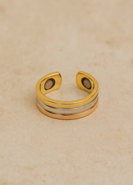 Bague Magnétique en Cuivre – Vitalité, circulation et protection