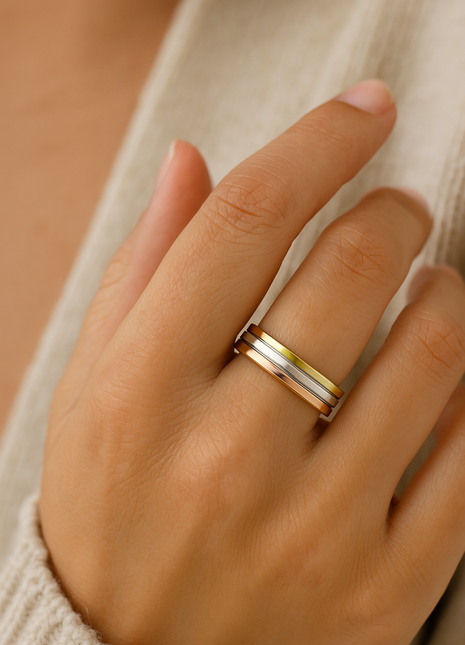 Bague Magnétique en Cuivre – Vitalité, circulation et protection