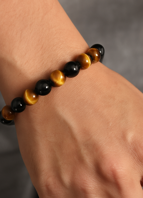 Bracelet en Œil de Tigre – Protection, Force et Confiance